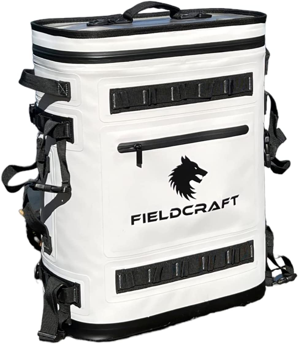 FIELDCRAFT Cooler Backpack Arctic Wolf Insulated for Sports, Beach, Outdoor Activities, Fishing, Hiking, Camping, and Hunting