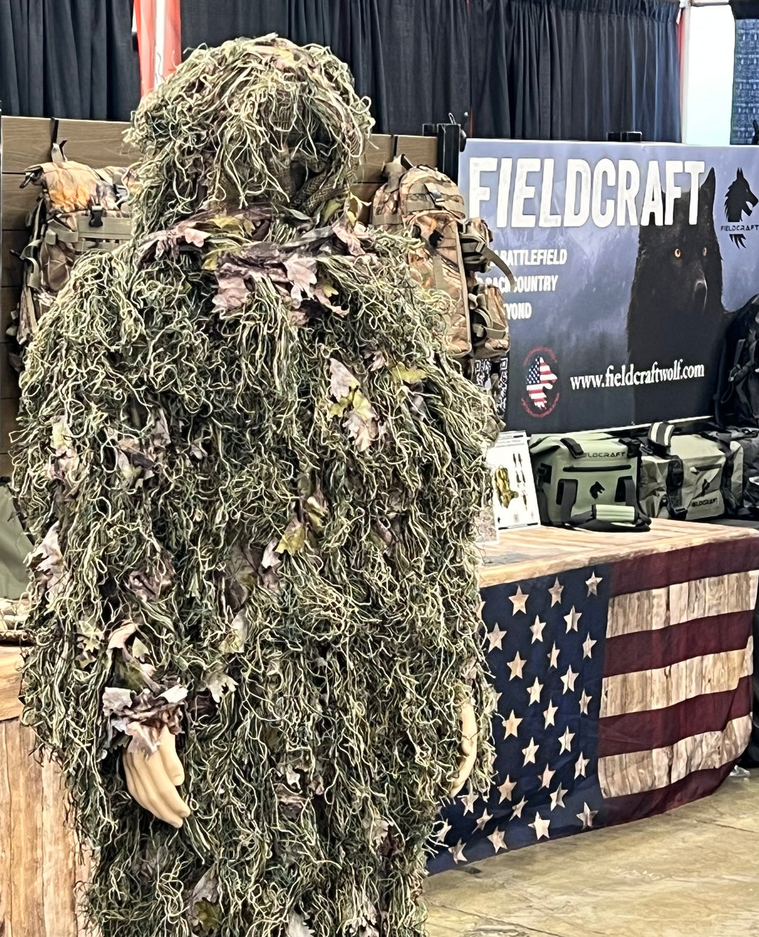 FIELDCRAFT Ghost Wolf 3D Hybrid Camouflage Ghillie Parka With