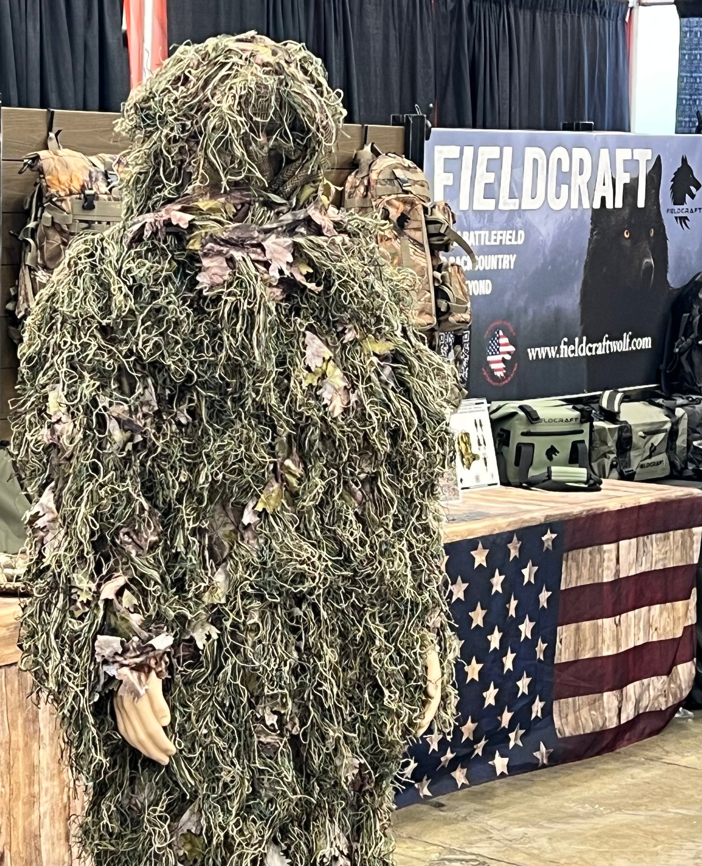 FIELDCRAFT Ghost Wolf 3D Hybrid Camouflage Ghillie Parka With