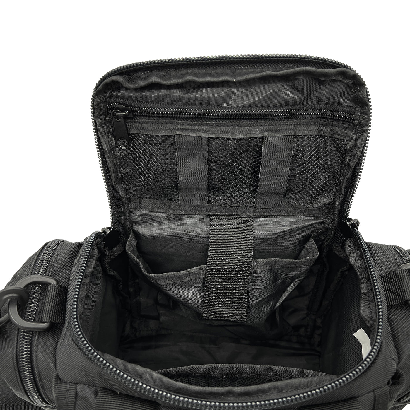 FIELDCRAFT Compact Tactical Range Bag with Military MOLLE, Waist or Shoulder Strap to Pack Gear Pistol Handguns Gun Ammo