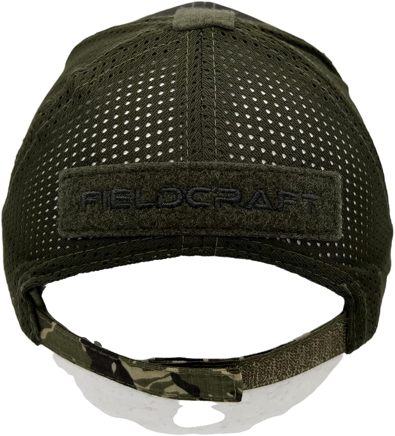 FIELDCRAFT Adjustable Tactical MACV-SOG Trucker Hat - Tiger Stripe Camo