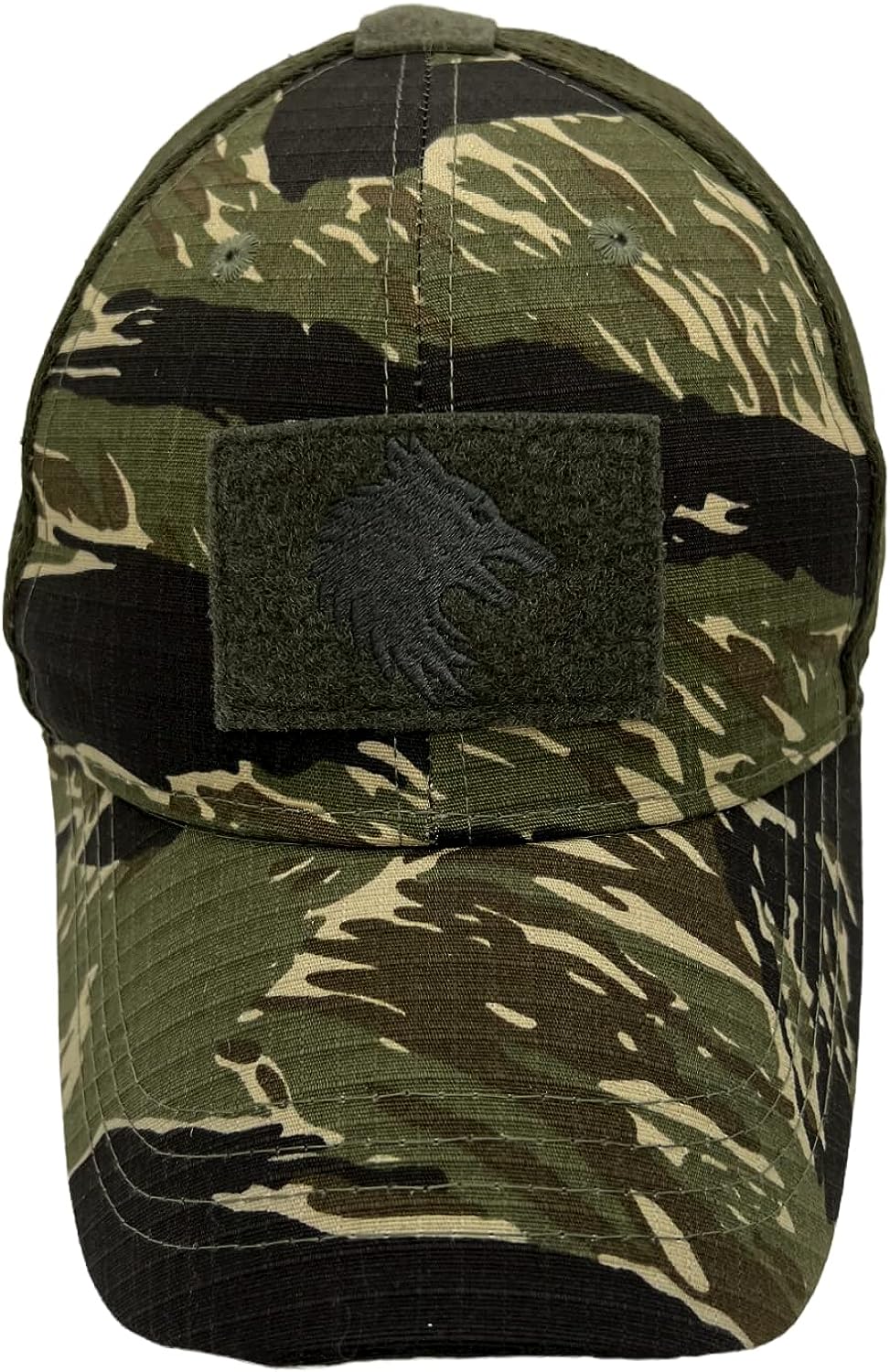 FIELDCRAFT Adjustable Tactical MACV-SOG Trucker Hat - Tiger Stripe Camo