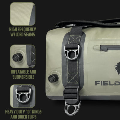 FIELDCRAFT SEA WOLF Waterproof Duffel Bag (Green, Black, 40L and 60L)