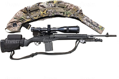 GUNSLINGER Soft Rifle Cover Case, Universal, Water Resistant, Quick Draw, Elastic Rifle Weapons Cover, Gunslinger