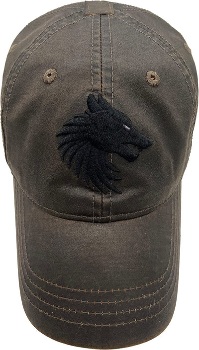 FIELDCRAFT Waxed Canvas Hat Tactical Operator Low Profile Brown